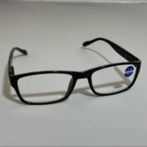 NWT Women’s or Men’s Blue Light Blocking 1.0x Reading Glasses, Black